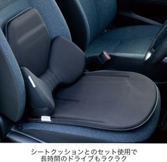 EXGEL HugDrive HUD01-BK Back Cushion Lumbar Support Car Seat JAPAN