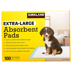 2-Pack Kirkland Signature Extra-Large Absorbent Pads, 30″ X 23″, 100-count