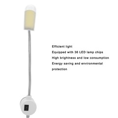 LED Office Household Tattoo Touch Sewing Machine Light Gooseneck Table Work CHU