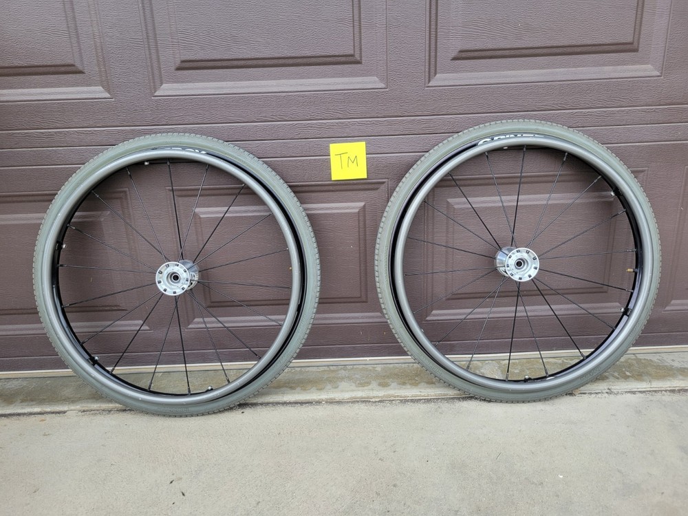 24″ Spinergy SPOX RIMS Wheelchair Wheels For Quickie Tilite Ki Mobility