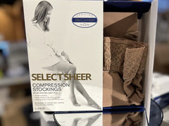 Dr. Comfort Women’s Select Sheer Thigh Highs – 15-20 & 20-30 mmHg -Silicone Lace