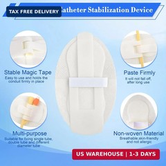 25Pcs Foley Catheter Stabilization Device, Urinary Leg Bag Catheter Tube Holder,