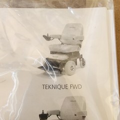 Hoveround teknique power wheelchair manual new