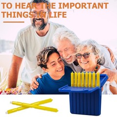 80 Pcs Hearing Aid Wax Guards Filters & Cleaning Kit – Ear Replacement Parts Too