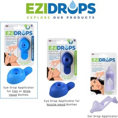 EziDrops Eye Drop Dispenser for Elderly – Suitable for All Ages – Easy-to-Use Ey