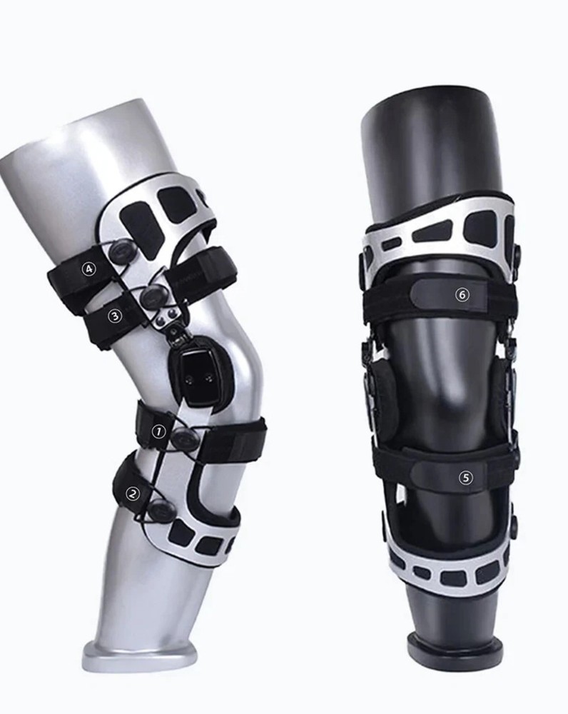 Unite Medical Double Upright Knee Orthosis, Right, Small, L1845/L1852 NEW