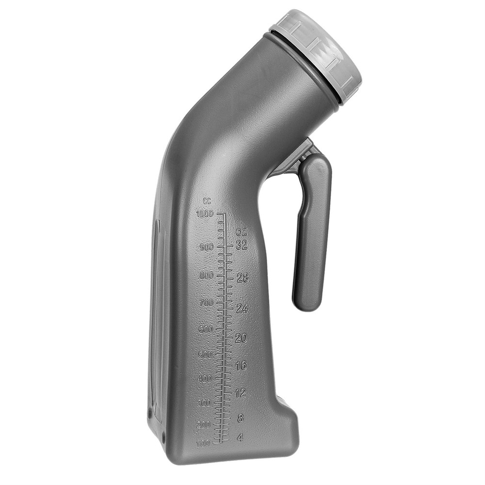 Urinals for Men Urinal Bottles Pee Bottle Camping Portable 27*8CM, Grey