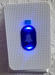 Caregiver Life Alert System For Elderly Wireless Pager 2 Call Button Easy To Use