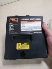 SuperHandy Extended-Life Wheelchair Battery – 24V 6Ah Lithium