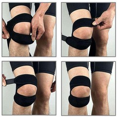 Compression Knee Support Brace Patella Joint Pain Arthritis Relief Sleeve