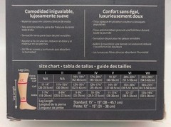 New Mediven Comfort Compression Socks Calf Petite 20-30 Size II Chocolate 46292
