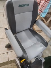 Hoveround MPV5 Electric Powerchair Joystick Control Armrests Seat Belt Gray