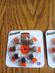 Energizer AZ13DP- Zinc #13 Hearing Aid Batteries 8 Pack 16 Cells Exp 4/2027 NIP