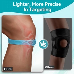 Patellar Tendon Support Strap – Silicone Patella Knee Brace for Teenager Yout…