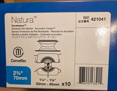 ConvaTec 421041 Natura Durahesive Moldable Skin Barrier 2-3/4″ 1BX/10EA