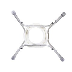 Pcp Raised Toilet Seat And Safety Frame Pre-Assembled Tool Secure Adjustable