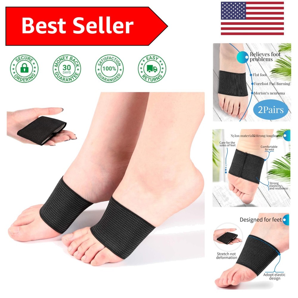 Unisex Compression Arch Support Sleeves – Pain Relief for Flat Feet & Heel Spurs