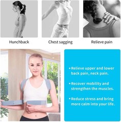 Posture Corrector Support Back Shoulder Brace Belt Adjustable For Men Women USA