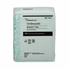 Wings Plus Underpads Heavy Absorbency 30 X 36″ 958B10, 50 ct