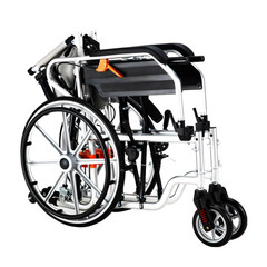 3-in-1 Wheelchair for Adults, Reclining / Transport Wheelchair, Tilts up to 180°