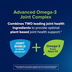 Osteo Bi-Flex Advanced Omega-3 Joint Complex Algae 80 Count (Pack of 1), N/a