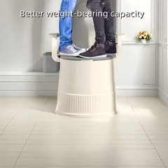 Bedside Commode Portable Toilet for Adults with Arms for Elderly and Disabled US