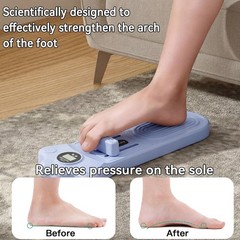Foot Arch Trainer with Counter, Plantar Fasciitis Relief & Arch Support Strength