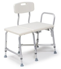 Lumex Bariatric Transfer Bench Grey