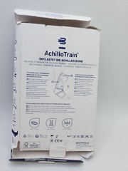 Bauerfeind AchilloTrain Achilles Tendon Support Size 6 Ankle/Foot Black/Blue