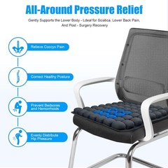 Sondor Travel Cushion, Inflatable seat Cushion, Suitable for Airplane Seats,