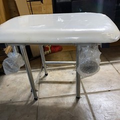 Bathware Shower Seat 22″x13″ Rectangular Padded Folding