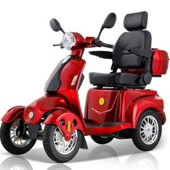 1000W 4-Wheel Heavy Duty Seniors Mobility Scooter 500lb 33 Miles 60V 20Ah 15 mph