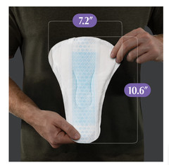 Depend Guards Incontinence Pads for Men, Overnight Absorbency, 42 Count