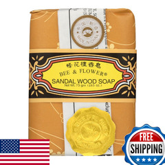 Bee & Flower Chinese Sandalwood Soap 2.65oz 12 Pack