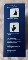 Walgreens Calf Sleeves Variable Compression S/M Moderate Support Left or Right