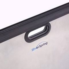 3′ Silver Spring Aluminum Butterfly Folding Patio Door Ramp with Carrying Bag