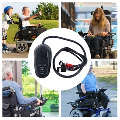 Waterproof Instruction Joystick Electric Power 4 Keys Wheelchair Controller New