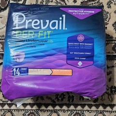 New 2025 Prevail Diapers No Tabs Adult Pull Ups 14X4 Packs (56 Count)