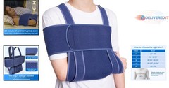 Soft Arm Sling for Sleep Shoulder Immobilizer for Rotator Cuff Tears Fractures