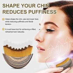 Lymphatic Drainage Face Brush Facial Massager Jawline Chin Contour Tool
