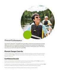Infinio i30 Waterproof Hearing Aids + Phonak dryer + 2 chargers + Pocket Remote