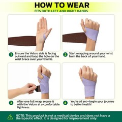 Adjustable Wrist Brace for Pain , Carpal Tunnel & Tendonitis – Ergonomic Comp…
