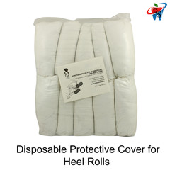 Heel Rollers Protective Disposable White Covers 100pcs Breathable Non-Woven