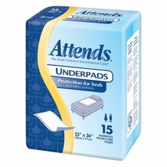 Attends Disposable Underpad 23“ x 36“ – Package of 15 #UFS236RG