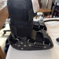 RCAI TA Boot A Lightweight Orthopedic Recovery Boot Size S/M Black