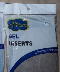4 SEALED DR. COMFORT GEL CUSHION MULTI DENSITY INSERTS M 14 CLOUD CONTROL NEW