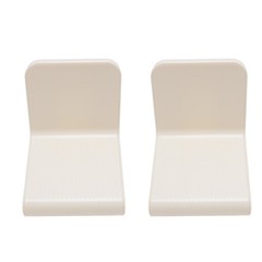 2 Pcs Shower Foot Rest For Shaving Legs No Drill Wall Mounted Triangular Anti