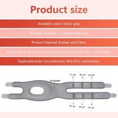 Large Adjustable Knee Brace for Optimal Support – Perfect for Active Lifestyles