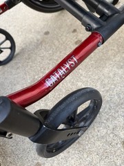 Ki Mobility Catalyst 5 Wheelchair 20×18 w/ ROHO Mosaic Air Cushion 2024 Red