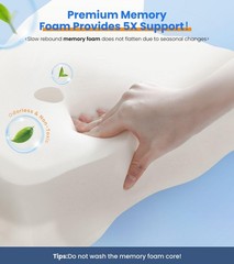 Cozyplayer Ultra Pain Relief Cooling Pillow For Neck Support Adjustable